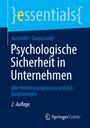 Tanja Laufer: Psychologische Sicherheit in Unternehmen, Buch