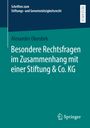 Alexander Oberdiek: Besondere Rechtsfragen im Zusammenhang mit einer Stiftung & Co. KG, Buch