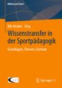 : Wissenstransfer in der Sportpädagogik, Buch