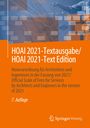 : HOAI 2021-Textausgabe/HOAI 2021-Text Edition, Buch