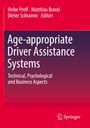 : Age-appropriate Driver Assistance Systems, Buch