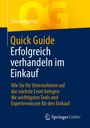 Sven Bogatzki: Quick Guide Erfolgreich verhandeln im Einkauf, Buch