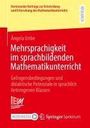 Ángela Uribe: Mehrsprachigkeit im sprachbildenden Mathematikunterricht, Buch