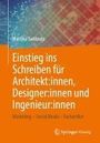 Martina Swoboda: Einstieg ins Schreiben für Architekt:innen, Designer:innen und Ingenieur:innen, Buch