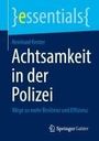 Reinhard Renter: Achtsamkeit in der Polizei, Buch