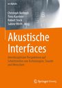 : Akustische Interfaces, Buch