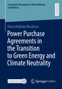 Elena Andreea Niculescu: Power Purchase Agreements in the Transition to Green Energy and Climate Neutrality, Buch