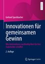 Gerhard Speckbacher: Innovationen für gemeinsamen Gewinn, Buch