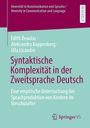 Edith Beaulac: Syntaktische Komplexität in der Zweitsprache Deutsch, Buch