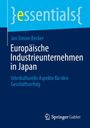 Jan Simon Becker: Europäische Industrieunternehmen in Japan, Buch
