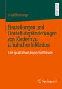 „Einstellungen von Kindern zu schulischer Inklusion“, Lena Ohnesorge. Oben grün, unten orange, Springer VS-Logo.