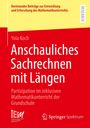 "Anschauliches Sachrechnen mit Längen" von Yola Koch. Forschung zur inklusiven Mathematik in Grundschule. Rotes Design, Logo unten.