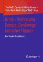 : Kritik - Verfassung - Europa: Denkwege kritischer Theorie, Buch