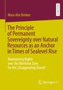 Mara Alin Brinker: The Principle of Permanent Sovereignty over Natural Resources as an Anchor in Times of Sealevel Rise, Buch