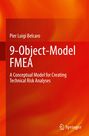 „9-Object-Model FMEA“ von Pier Luigi Belcaro. Roter Hintergrund mit dynamischen, hellen Mustern. Springer-Logo unten.