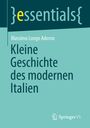 Text: "essentials, Massimo Longo Adorno, Kleine Geschichte des modernen Italien, Springer VS." Schlichtes Cover, blaugrün.