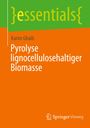 "Pyrolyse lignocellulosehaltiger Biomasse" von Karim Ghaib. Oben "essentials". Unten Springer-Logo mit Schrift.