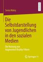 Sonia Maloș, „Die Selbstdarstellung von Jugendlichen in den sozialen Medien.“ Gelbes Cover mit violetter Schrift.
