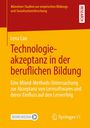 Titel: Technologieakzeptanz in der beruflichen Bildung. Oben ein rotes Banner mit der Aufschrift RESEARCH.