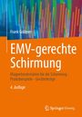 "EMV-gerechte Schirmung" steht groß auf orange. Grafik bunte Linien oben. Autor: Frank Gräbner. Springer Vieweg Logo unten.