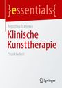 "essentials", "Avgustina Stanoeva", "Klinische Kunsttherapie", "Projektarbeit". Oben roter Hintergrund, Springer-Logo unten.
