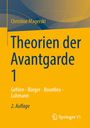 "Christiane Magerski, Theorien der Avantgarde 1. Gehlen, Bürger, Bourdieu, Luhmann. 2. Auflage." Gelber Hintergrund.