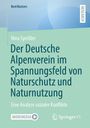„Der Deutsche Alpenverein im Spannungsfeld von Naturschutz und Naturnutzung“ von Nina Sprißler. Springer VS Logo.