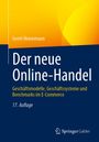 „Der neue Online-Handel“ von Gerrit Heinemann, 17. Auflage. Gelber und blauer Hintergrund, Springer Gabler Logo.
