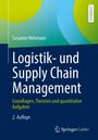 „Logistik- und Supply Chain Management“ Buchcover. Blau-grüner Hintergrund, Springer Gabler Logo unten.