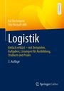 „Logistik: Einfach erklärt“ von Kai Beckmann und Tim Nienaß-Hill. Gelb-blaues Design, Springer Gabler Logo.