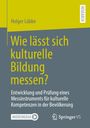 Buchcover: „Wie lässt sich kulturelle Bildung messen?“ von Holger Lübbe. Logos von MOREMEDIA und Springer VS.