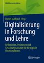 Text: Digitalisierung in Forschung und Lehre. Gestaltung in Blau und Grün. Springer-Logo unten rechts.