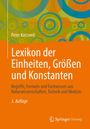 „Lexikon der Einheiten, Größen und Konstanten“ von Peter Kurzweil. Buntes Design mit Kreisen.