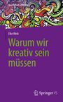 „Warum wir kreativ sein müssen“ von Elke Weik. Bunter, abstrakter Hintergrund, lila Bereich unten mit Springer-Logo.