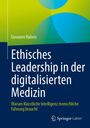 Titel: Ethisches Leadership in der digitalisierten Medizin. Farben: Grün und Blau mit geometrischen Mustern.