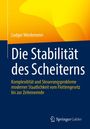„Die Stabilität des Scheiterns“ von Ludger Wiedemeier, gelb-blauer Hintergrund, Springer Gabler Logo.