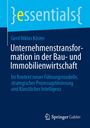 "Unternehmenstransformation in der Bau- und Immobilienwirtschaft" von Gerd Niklas Köster. Springer Gabler Logo unten.