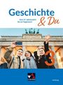 "Geschichte & Du. Vom 19. Jahrhundert bis zur Gegenwart. 3. Drei Personen machen ein Selfie vor dem Brandenburger Tor."