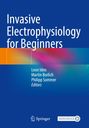 Text: "Invasive Electrophysiology for Beginners. Leon Iden, Martin Borlich, Philipp Sommer Editors." Farbiger Hintergrund, Logo unten.