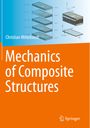 "Christian Mittelstedt, Mechanics of Composite Structures. Grafik von Schichtstrukturen, blau und orange Hintergund."