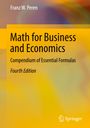 Franz W. Peren: Math for Business and Economics, Buch