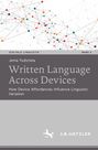Jenia Yudytska: Written language across devices, Buch