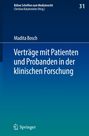 Madita Bosch: Verträge mit Patienten und Probanden in der klinischen Forschung, Buch