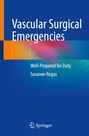 "Vascular Surgical Emergencies" und "Well-Prepared for Duty, Susanne Regus" vor blauem Hintergrund, Springer-Logo unten.