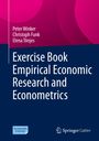 "Exercise Book Empirical Economic Research and Econometrics", Autoren: Peter Winker, Christoph Funk, Elena Tönjes. Blau-rosa Cover.