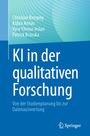 "KI in der qualitativen Forschung" mit Autoren und Untertitel. Springer-Logo unten. Gestaltung in Blau- und Grüntönen.