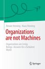 Text: "Organizations are not Machines." Grün-weißer Hintergrund, geschwungener Pfeil, Logo von Springer.