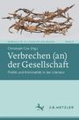 "Verbrechen (an) der Gesellschaft" von Christoph Cox. Illustration: Dornenkrone, Verlag: J.B. Metzler.
