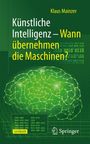 Text: "Künstliche Intelligenz - Wann übernehmen die Maschinen?" Autor: Klaus Mainzer. Illustration: Netzwerk auf grünem Hintergrund.