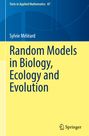 Text: "Random Models in Biology, Ecology and Evolution" von Sylvie Méléard. Gelber Hintergrund, blaues Logo unten.